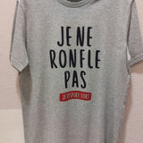 Tee shirt Je ne ronfle pas