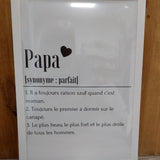 Affiche papa parfait