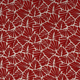 Nappe motif Antibes 150x300 rouge