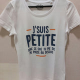 Tee shirt je suis petite