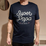 Tee shirt en coton bio super papa