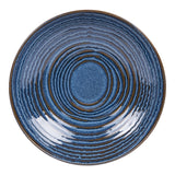 Assiette creuse Moon bleu