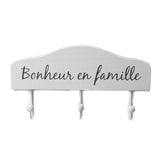 Patère bonheur en famille