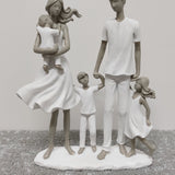 Statue famille