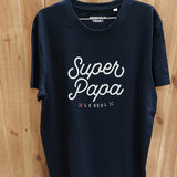 Tee shirt en coton bio super papa